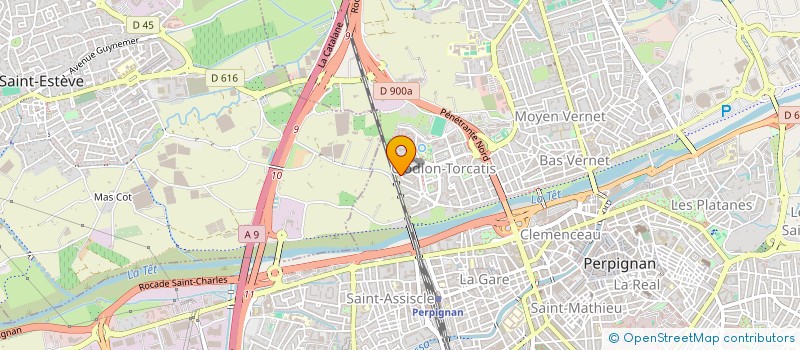 localisation de l'entreprise MADAME MARTINE FO  PERPIGNAN