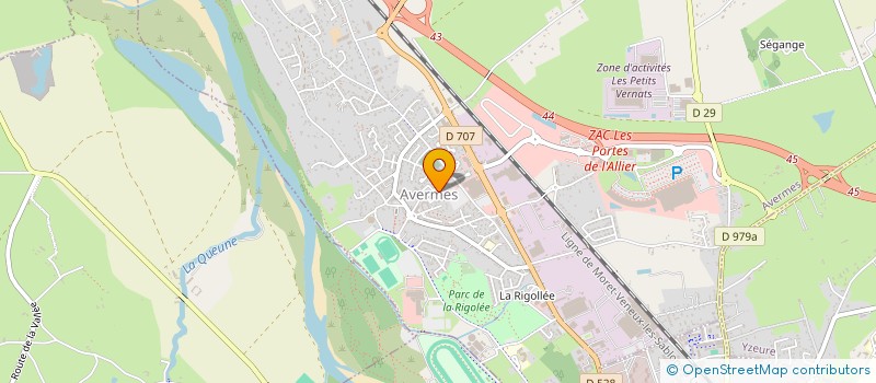 localisation de l'entreprise MADAME MARTINE FONDARD à AVERMES