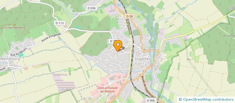 localisation de l'entreprise MADAME MARTINE FORRLER  INGWILLER