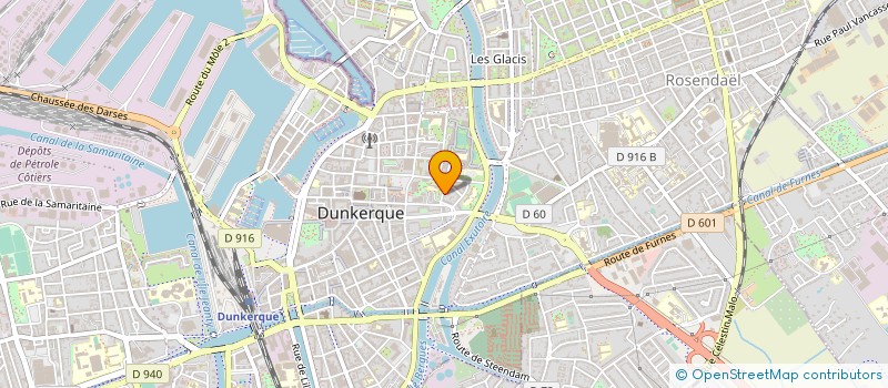 localisation de l'entreprise MADAME MARTINE FORTUIT à DUNKERQUE