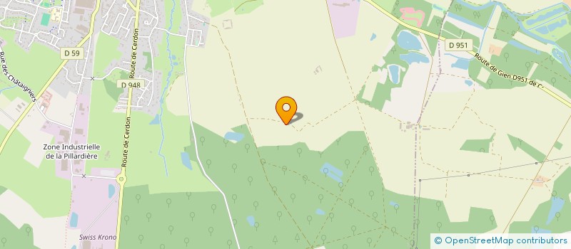 localisation de l'entreprise MADAME MARTINE FRAGNER à SULLY-SUR-LOIRE