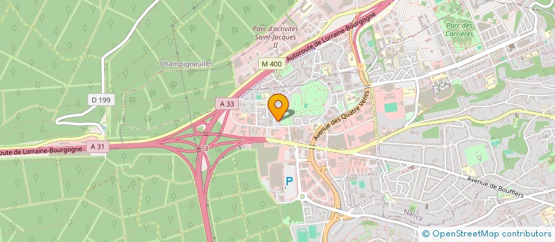 localisation de l'entreprise MADAME MARTINE FRANCOIS  LAXOU