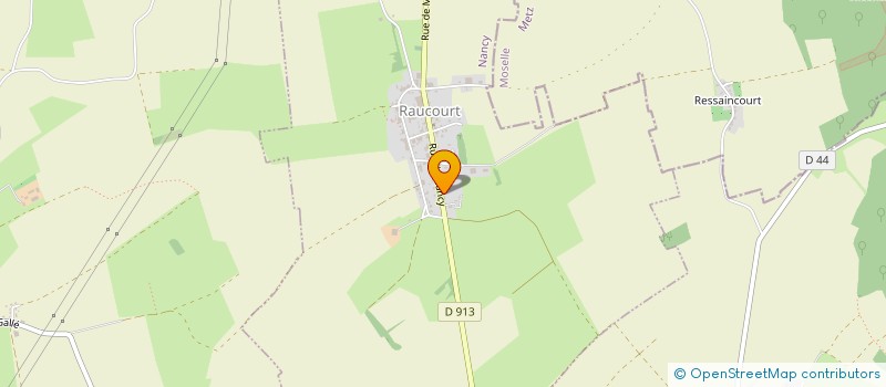 localisation de l'entreprise MADAME MARTINE FRANIATTE  RAUCOURT