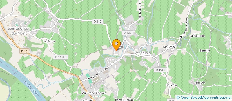 localisation de l'entreprise MADAME MARTINE FRUSCIO  VERDELAIS