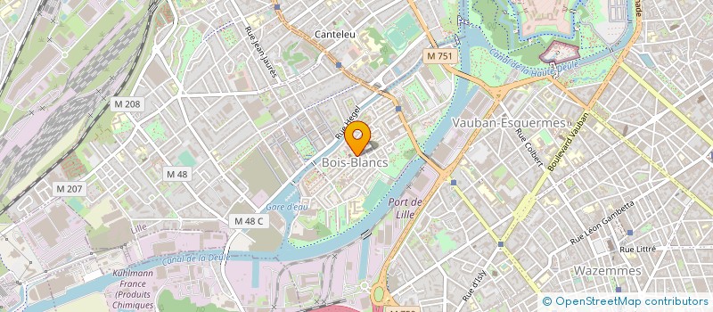 localisation de l'entreprise MADAME MARTINE GABRIEL à LILLE