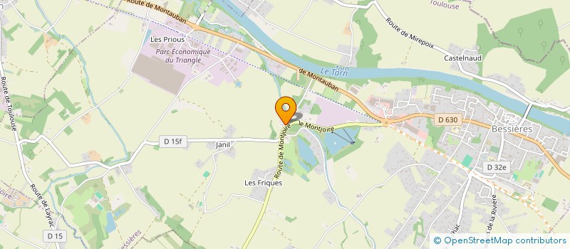 localisation de l'entreprise MADAME MARTINE GAFFIE  BESSIERES