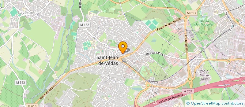 localisation de l'entreprise MADAME MARTINE GAGLIONE à SAINT-JEAN-DE-VEDAS