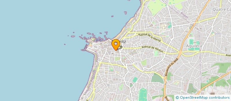 localisation de l'entreprise MADAME MARTINE GAIRIN à BIARRITZ