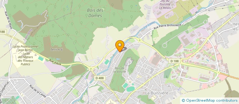 localisation de l'entreprise MADAME MARTINE GALLE  BRUAY-LA-BUISSIERE