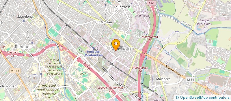 localisation de l'entreprise MADAME MARTINE GAREL à TOULOUSE
