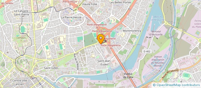 localisation de l'entreprise MADAME MARTINE GARNIER  HEROUVILLE-SAINT-CLAIR