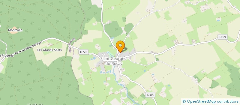 localisation de l'entreprise MADAME MARTINE GARREAU  BONNETABLE