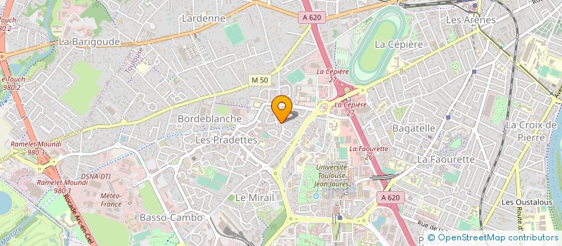 localisation de l'entreprise MADAME MARTINE GATUMEL à TOULOUSE