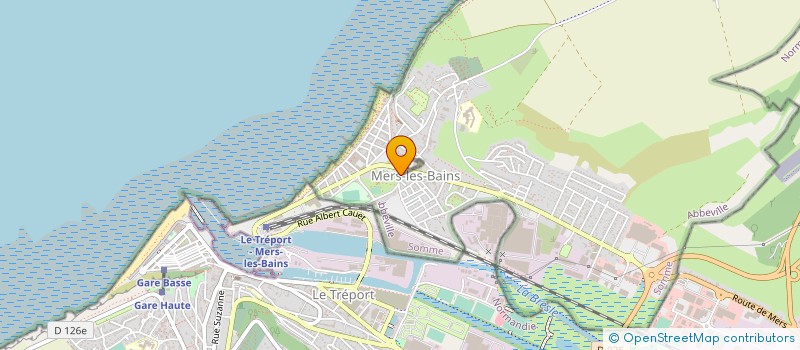 localisation de l'entreprise MADAME MARTINE GAUDIN à MERS-LES-BAINS