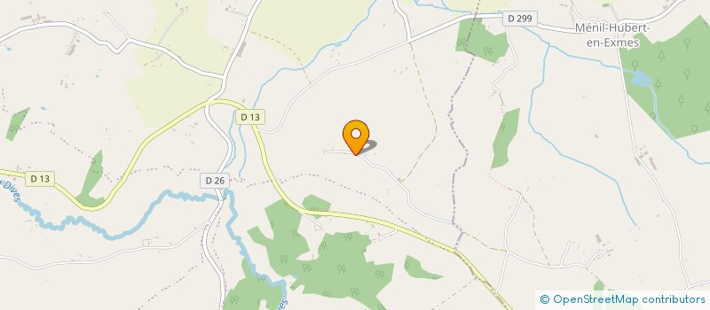 localisation de l'entreprise MADAME MARTINE GAUDIN à GOUFFERN EN AUGE