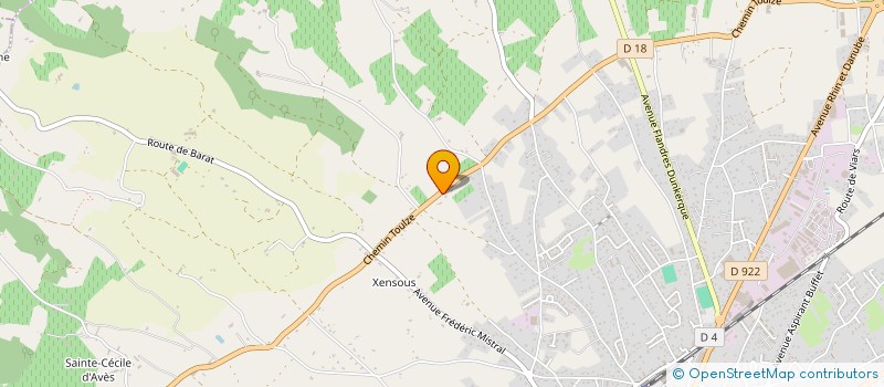 localisation de l'entreprise MADAME MARTINE GAYRAUD  GAILLAC