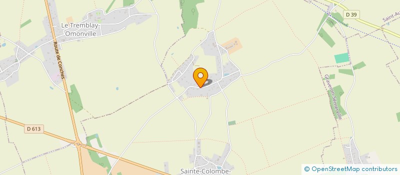 localisation de l'entreprise MADAME MARTINE GELDHOF  BERENGEVILLE-LA-CAMPAGNE