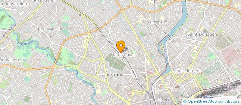 localisation de l'entreprise MADAME MARTINE GENDROT à NANTES