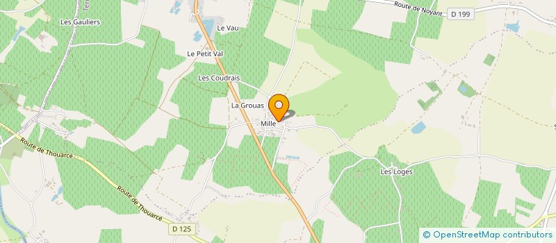 localisation de l'entreprise MADAME MARTINE GIMENEZ  TERRANJOU