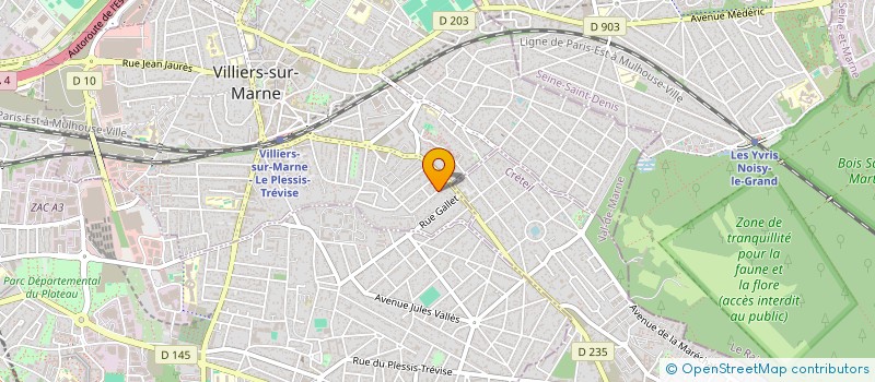 localisation de l'entreprise MADAME MARTINE GIROD à LOGNES