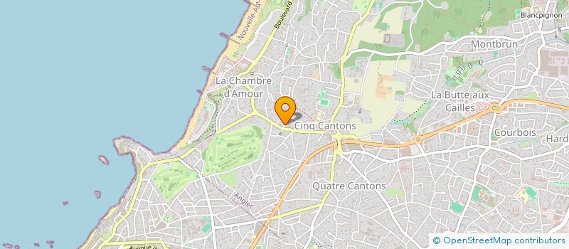 localisation de l'entreprise MADAME MARTINE GONZALEZ  ANGLET