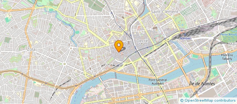 localisation de l'entreprise MADAME MARTINE GOURAUD  NANTES