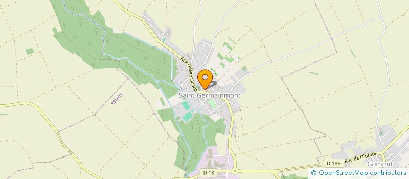 localisation de l'entreprise MADAME MARTINE GOUT à GOMONT