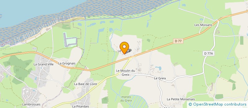 localisation de l'entreprise MADAME MARTINE GOUY  CORSEPT