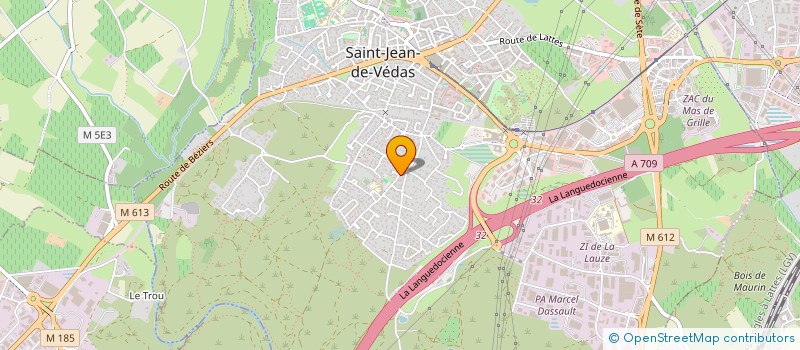 localisation de l'entreprise MADAME MARTINE GOUZENES  SAINT-JEAN-DE-VEDAS