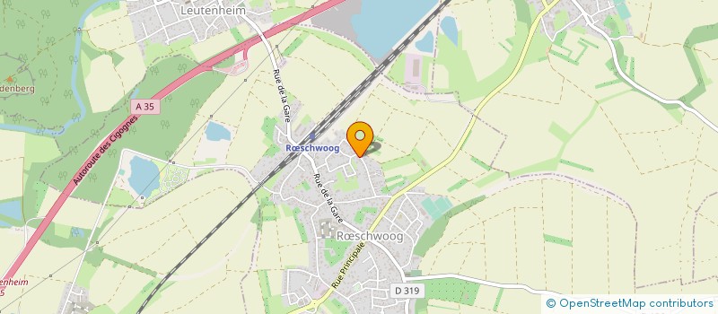 localisation de l'entreprise MADAME MARTINE GRAEF  ROESCHWOOG