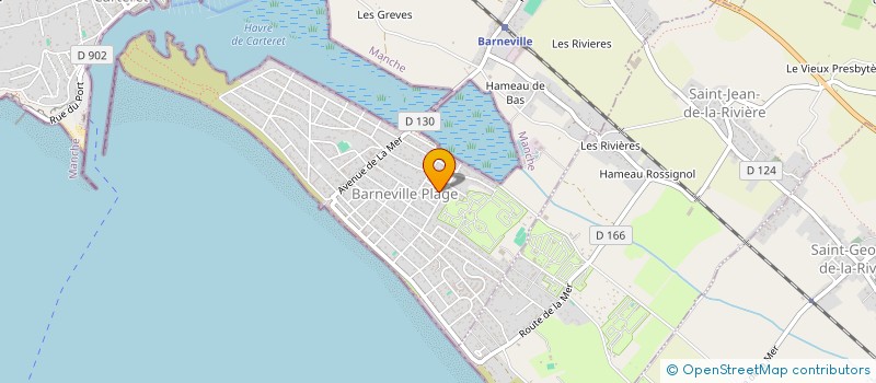 localisation de l'entreprise MADAME MARTINE GRAND-GUILLOT  BARNEVILLE-CARTERET