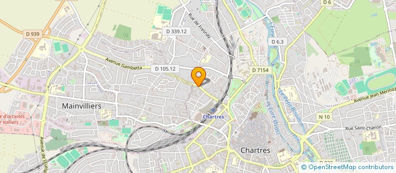 localisation de l'entreprise MADAME MARTINE GRELLA à CHARTRES