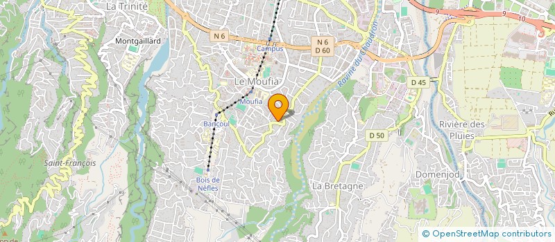 localisation de l'entreprise MADAME MARTINE GRONDIN à SAINT-DENIS