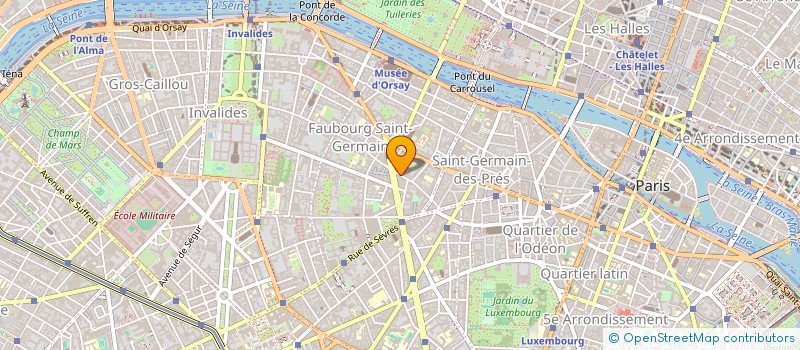 localisation de l'entreprise MADAME MARTINE GROS  PARIS