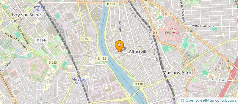 localisation de l'entreprise MADAME MARTINE GRUSZKA à ALFORTVILLE