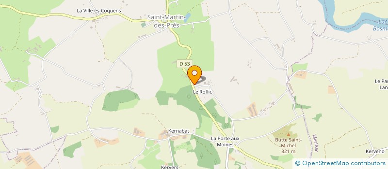 localisation de l'entreprise MADAME MARTINE GUIBERT à SAINT-MARTIN-DES-PRES