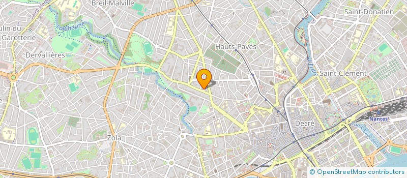 localisation de l'entreprise MADAME MARTINE GUIBERT  NANTES