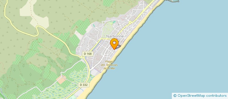 localisation de l'entreprise MADAME MARTINE GUIGON  NARBONNE