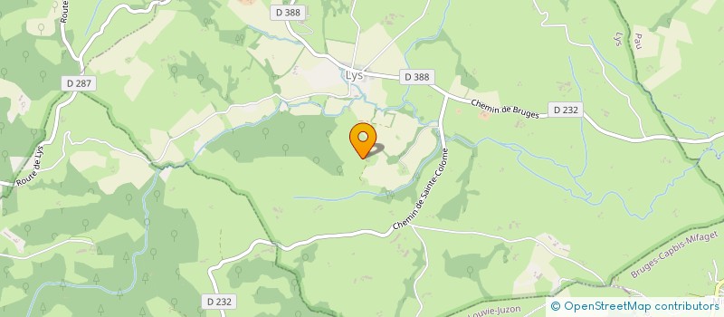 localisation de l'entreprise MADAME MARTINE GUIOT  LYS