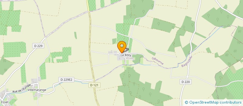 localisation de l'entreprise MADAME MARTINE GUYNOUARD  GIBOURNE