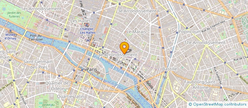 localisation de l'entreprise MADAME MARTINE HAAS  PARIS