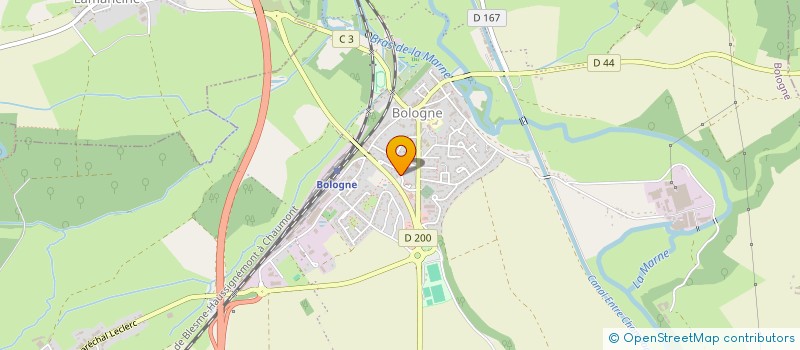 localisation de l'entreprise MADAME MARTINE HARDOUIN à BOLOGNE