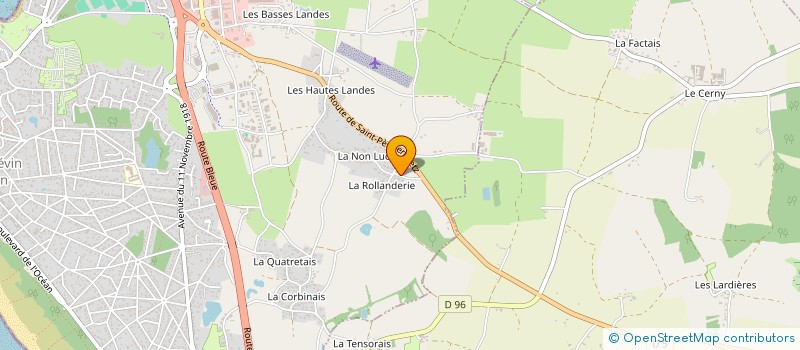localisation de l'entreprise MADAME MARTINE HELMER à SAINT-BREVIN-LES-PINS