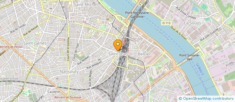 localisation de l'entreprise MADAME MARTINE HERAUD  BORDEAUX