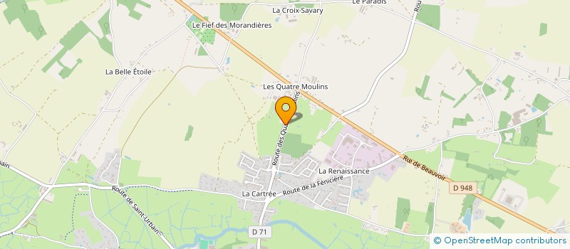localisation de l'entreprise MADAME MARTINE HERMOUET à SALLERTAINE