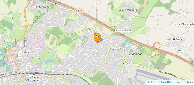 localisation de l'entreprise MADAME MARTINE HERVY à LA BAULE-ESCOUBLAC