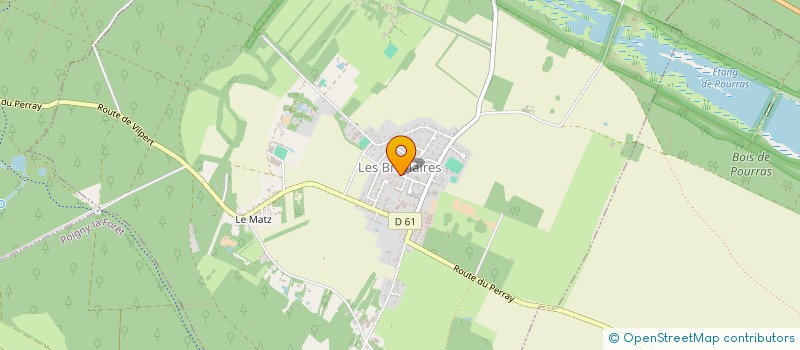 localisation de l'entreprise MADAME MARTINE HIERNAUX  LES BREVIAIRES