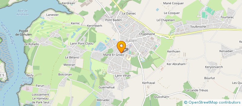 localisation de l'entreprise MADAME MARTINE HIRARDOT à BADEN