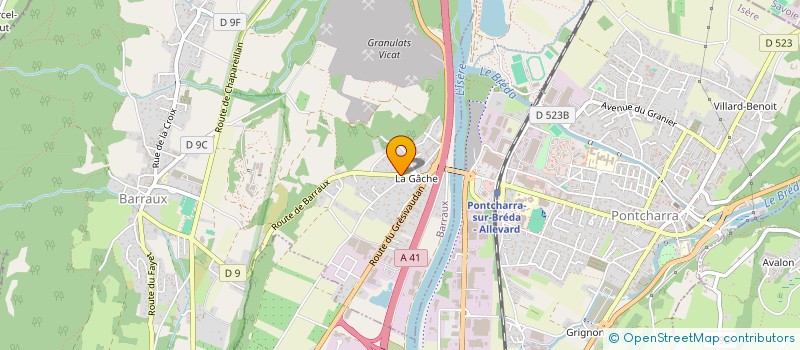 localisation de l'entreprise MADAME MARTINE HOGUET  BARRAUX