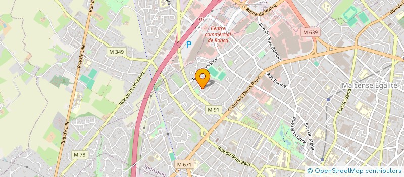 localisation de l'entreprise MADAME MARTINE HOSTE à TOURCOING